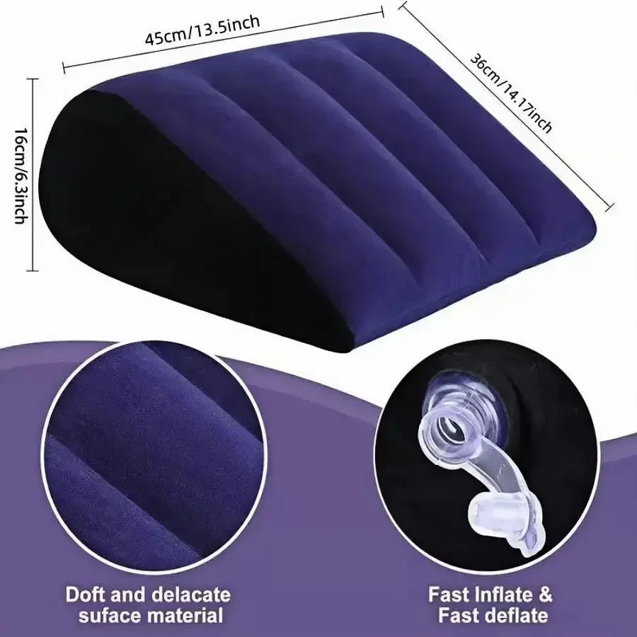 Inflatable Wedge Pillow Love Intercourse Cushion