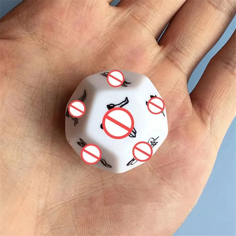 12 Sides Funny Sex Dice Adult Game Erotic Love Sexy Posture