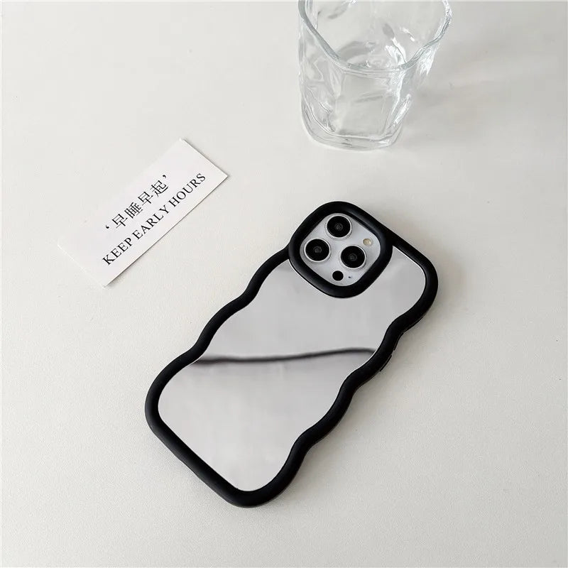Makeup lipstick Mirror frame Phone Case