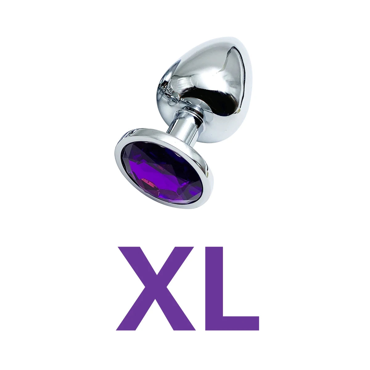 Metal Anal Plug Jewelry Base Beginner To Expert 5 Size Butt Plug