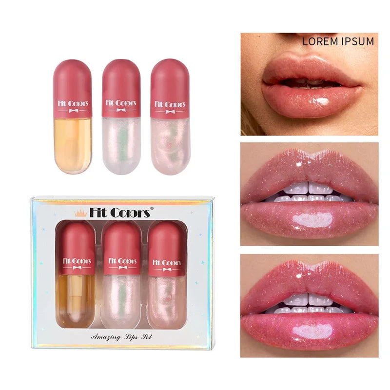 Liquid Lip Balm Moisturizing Transparent Color Changing Lip Plumper
