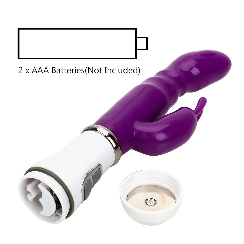 Erotic G-spot Massager Rabbit Vibrator Clitoris Stimulator