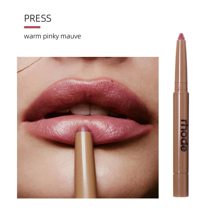 Rhode Blusher Rouge Powder Pocket Blush Lip Gloss Cheek Hydrating Lipstick