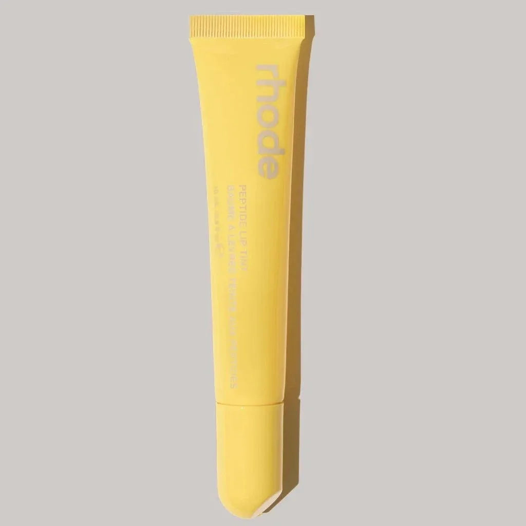 RHODE Lemontini Makeup Toiletry Bag Lip Gloss and Blusher Lip Oil Balm Blush Milk Essence Facial Cleanser