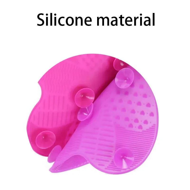 Silicone Brush Cleaner Cleaning Mat