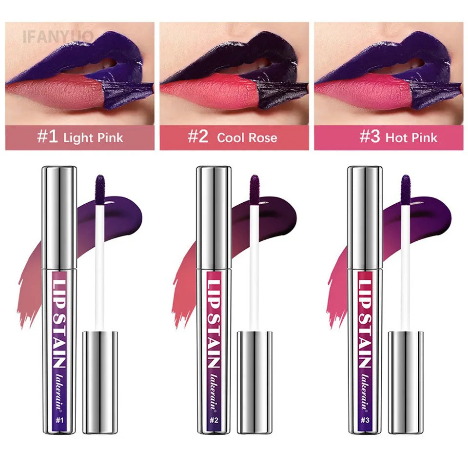 Peel Off Tattoo Lipgloss Waterproof Liquid Matte Lip Tint Tear-off Lip Stain