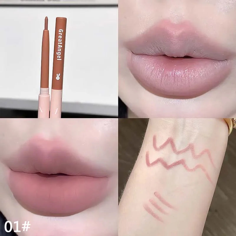 Korean Waterproof Matte Lip Liner Pencil