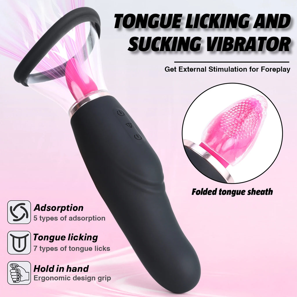 Licking Vibrator Clit Stimulator