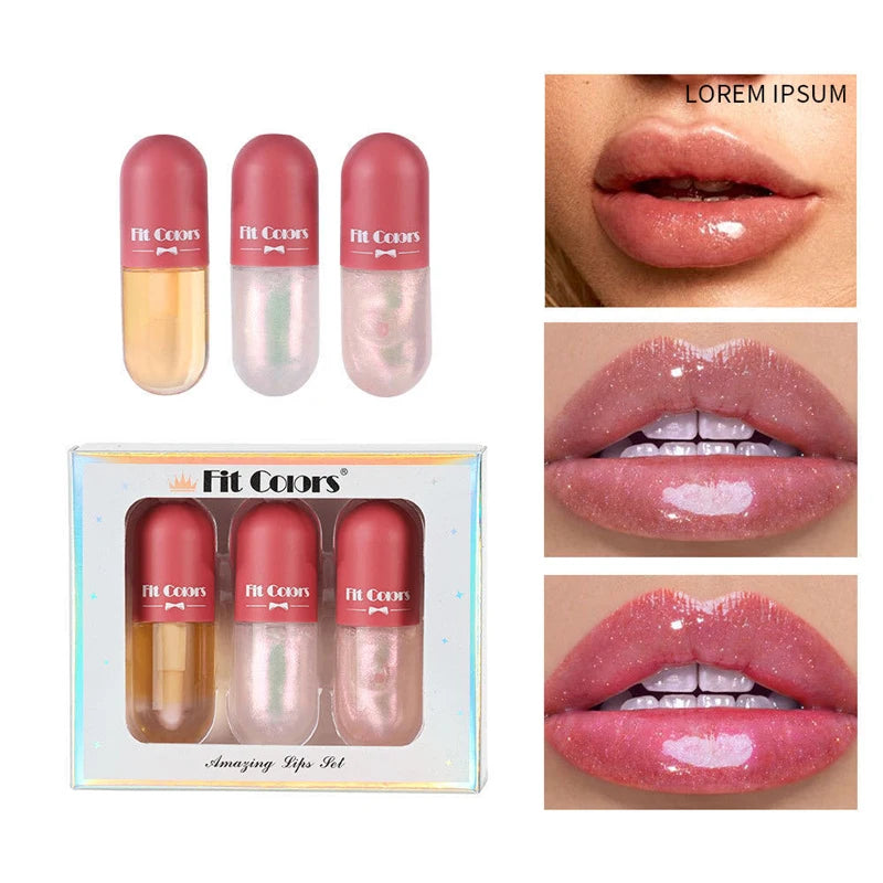 Liquid Lip Balm Moisturizing Transparent Color Changing Lip Plumper