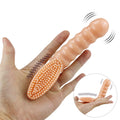silicone finger cover brush honey bean and vaginal orgasm vibration massager