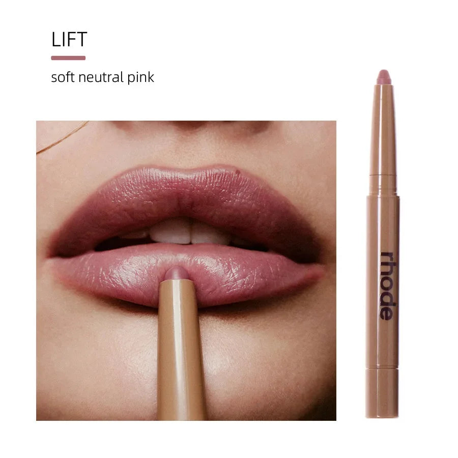 Rhode Blusher Rouge Powder Pocket Blush Lip Gloss Cheek Hydrating Lipstick