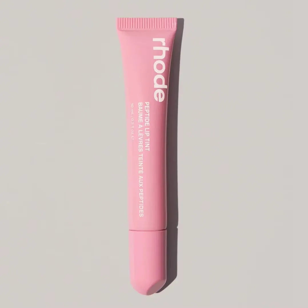 RHODE Lemontini Makeup Toiletry Bag Lip Gloss and Blusher Lip Oil Balm Blush Milk Essence Facial Cleanser