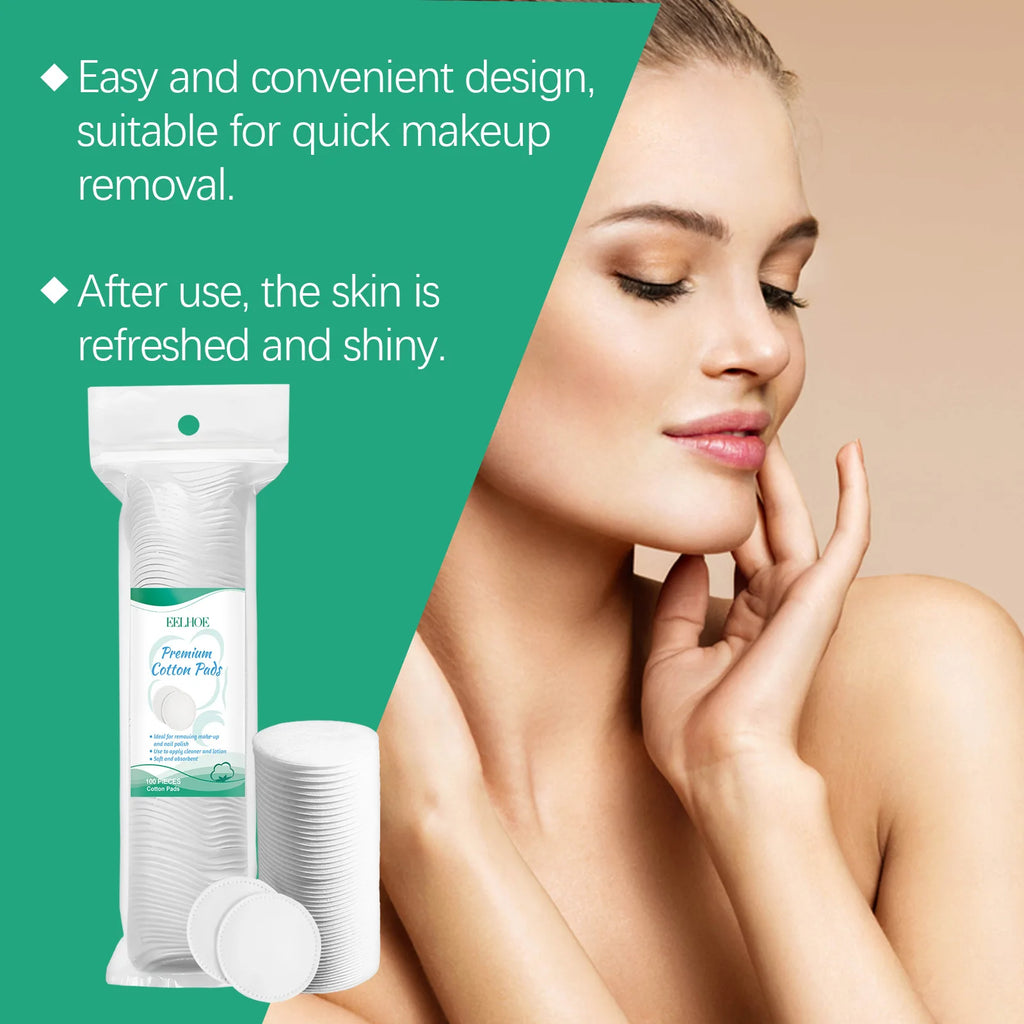 Moisturizing Facial Cleansing Oil Fresh Smooth Pore Cleaning Makeup Remover Pads Makeup Tools and Accessories