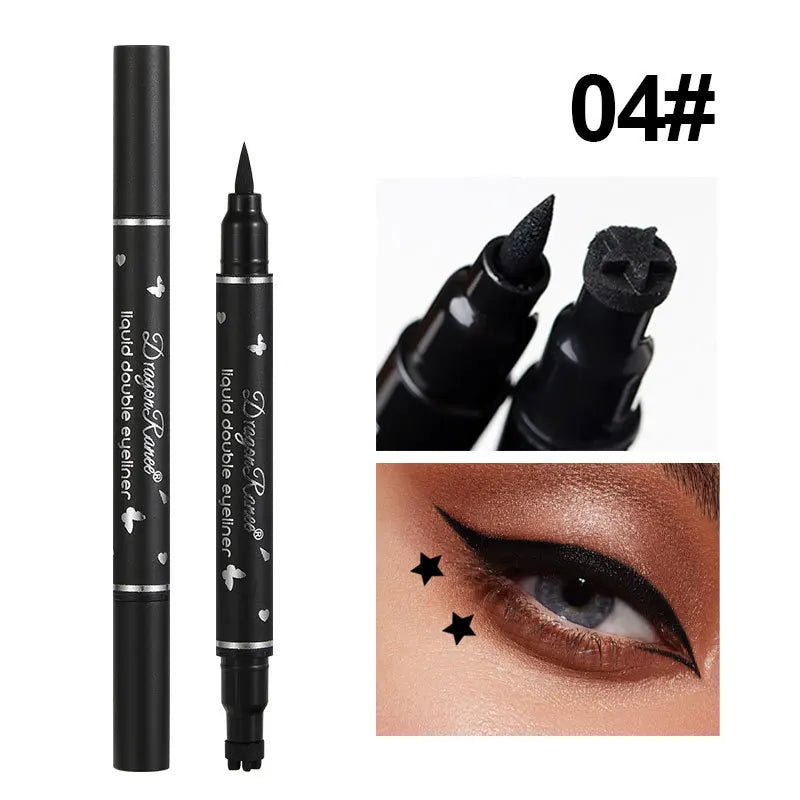 2 IN 1 Eyeliner Stamp Long-Lasting Waterproof