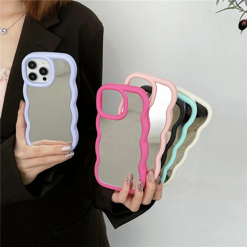 Makeup lipstick Mirror frame Phone Case
