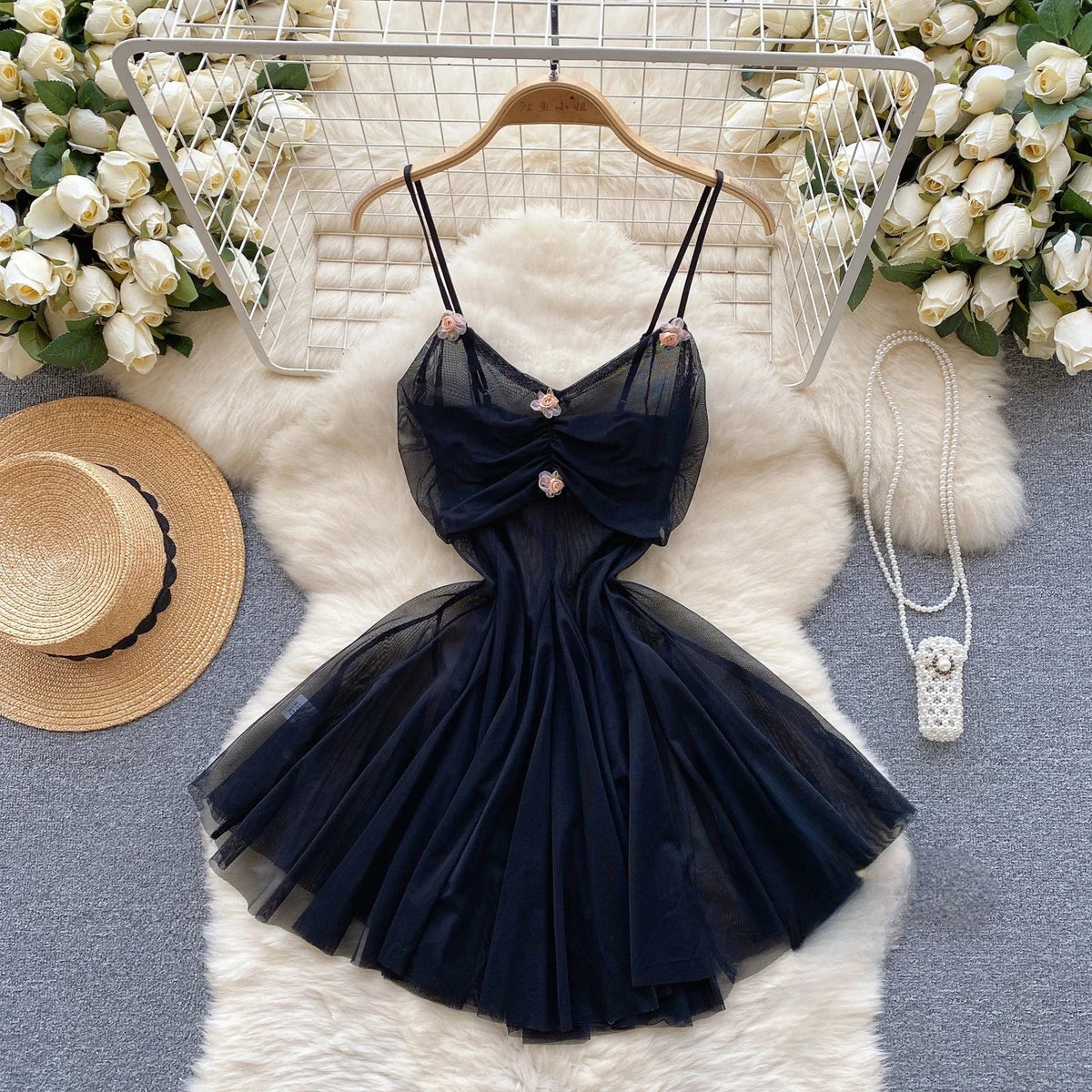 Sexy Lace Strap Jumpsuit Slim Fit Transparent Erotic Lingerie Catsuit