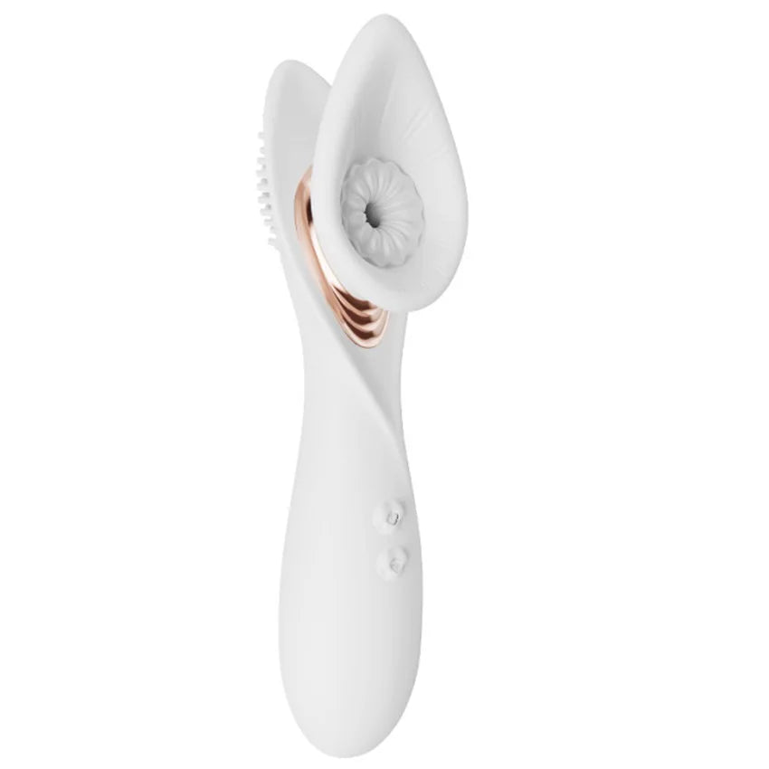 Vacuum Sucking Vibrator Massager For Women 2 In 1 Sex Machine Clitoral Stimulator