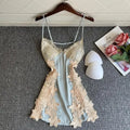 Sexy Lace Hollow Out Nightdress