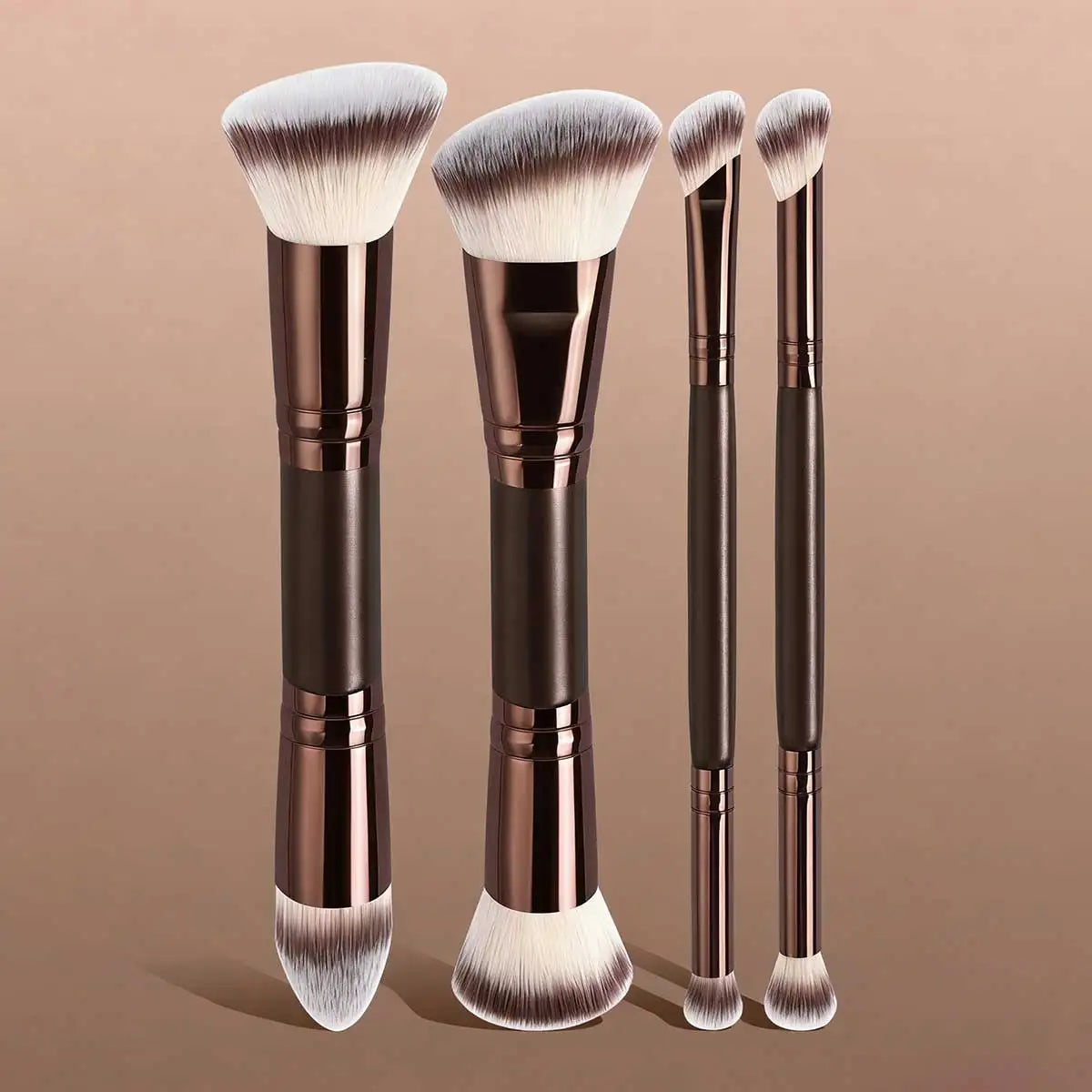 4/5/6/10/18pcs Professional Makeup Brush Set, Dual-Ended
