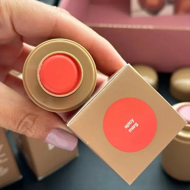 Rhode Blusher Rouge Powder Pocket Blush Lip Gloss Cheek Hydrating Lipstick