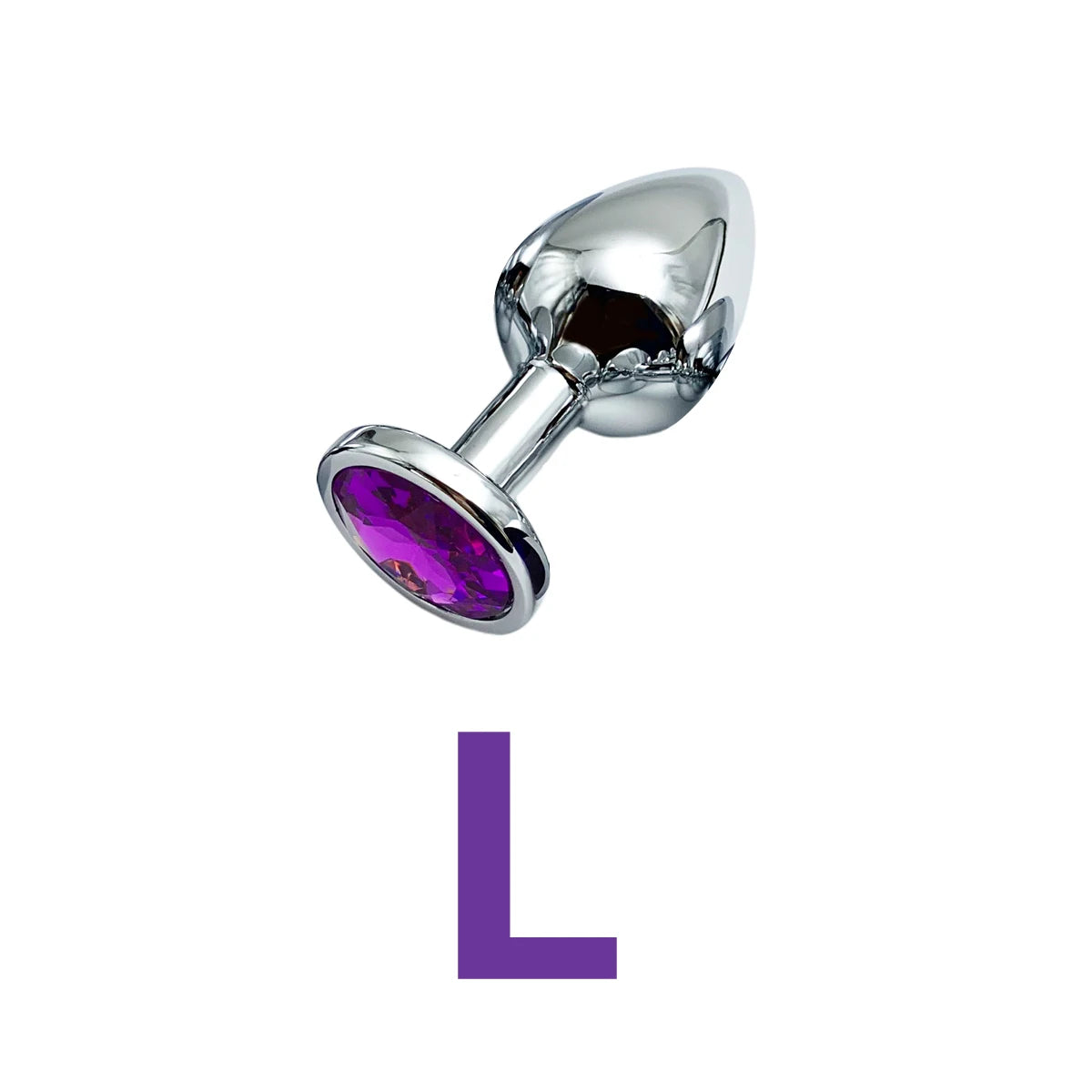 Metal Anal Plug Jewelry Base Beginner To Expert 5 Size Butt Plug