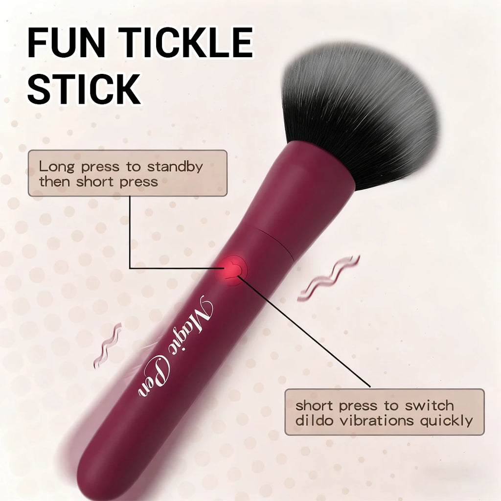Makeup Brush Vibrator USB Wireless Charging