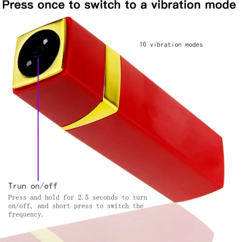 Mini Lipstick Vibrator