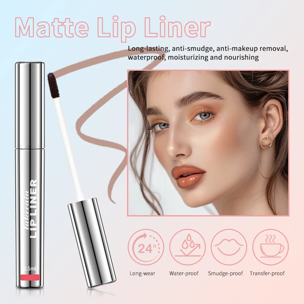 Lip Liner Peel Off Tattoo Lipgloss Waterproof Long Lasting Matte Lip Tint