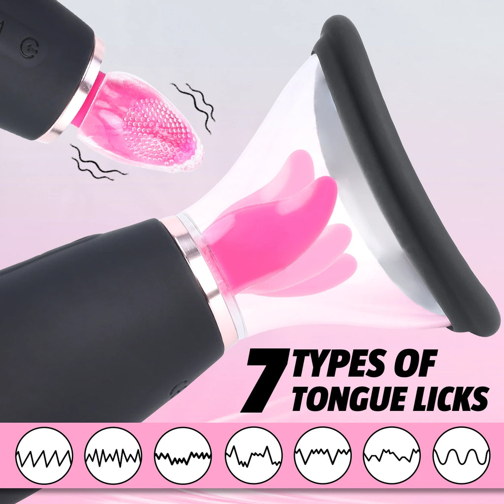Licking Vibrator Clit Stimulator