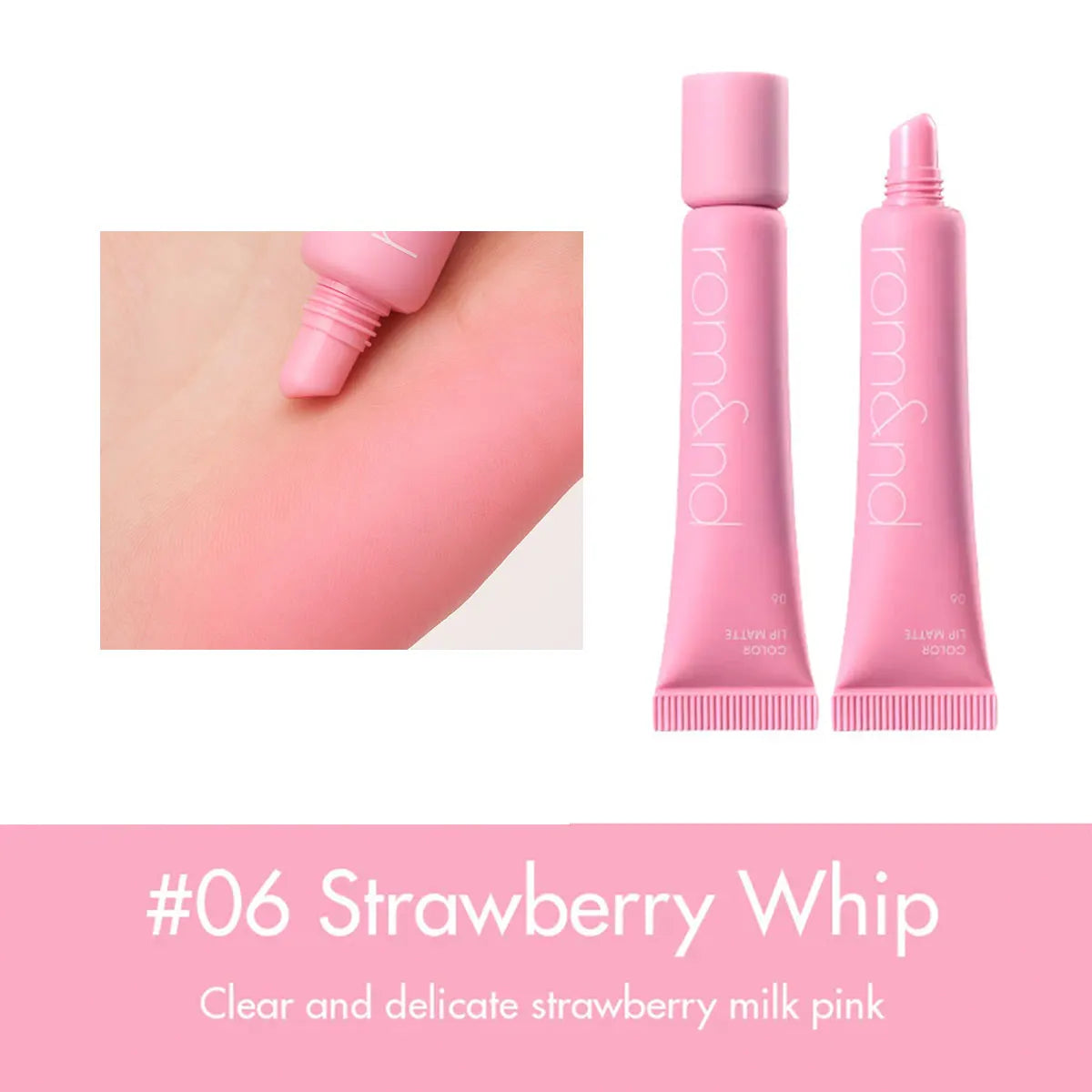 COLOR LIP MATTE,Mousse-Like,Lightweight Non-Drying,Blurring Lip Line,Korean Cosmetic