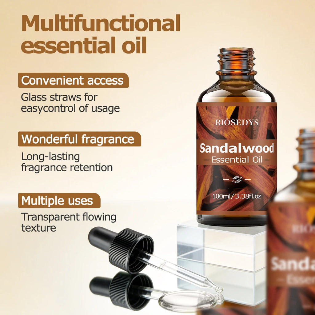 SANDALWOOD ESSENTIAL OIL moisturizing and nourishing oil