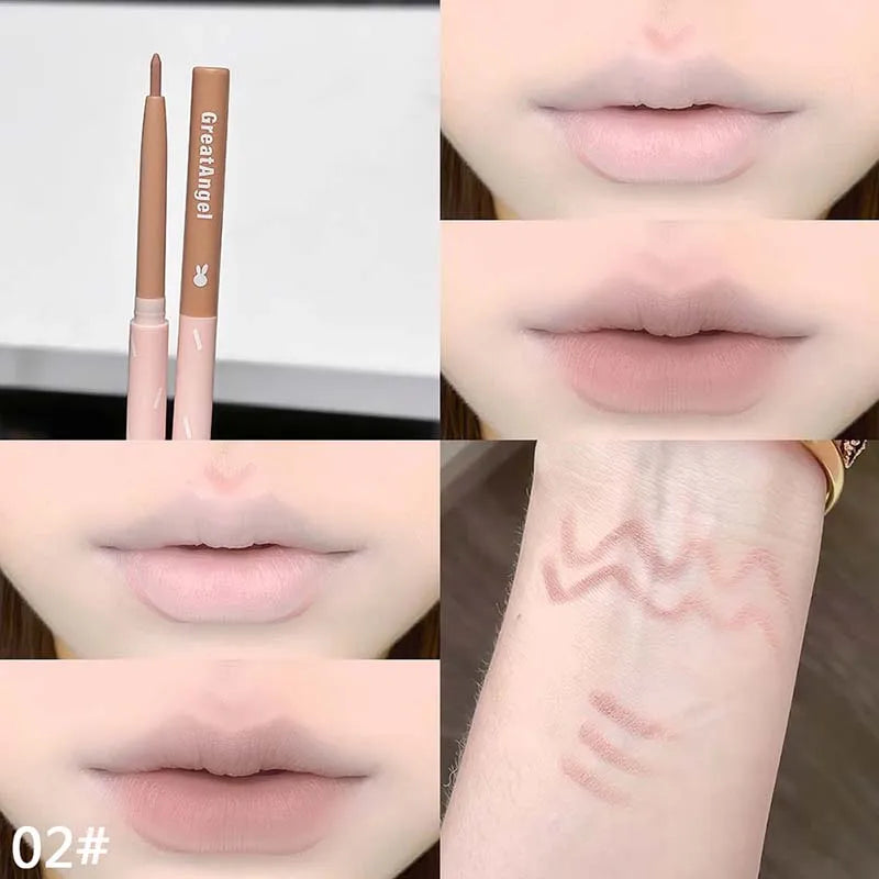 Korean Waterproof Matte Lip Liner Pencil