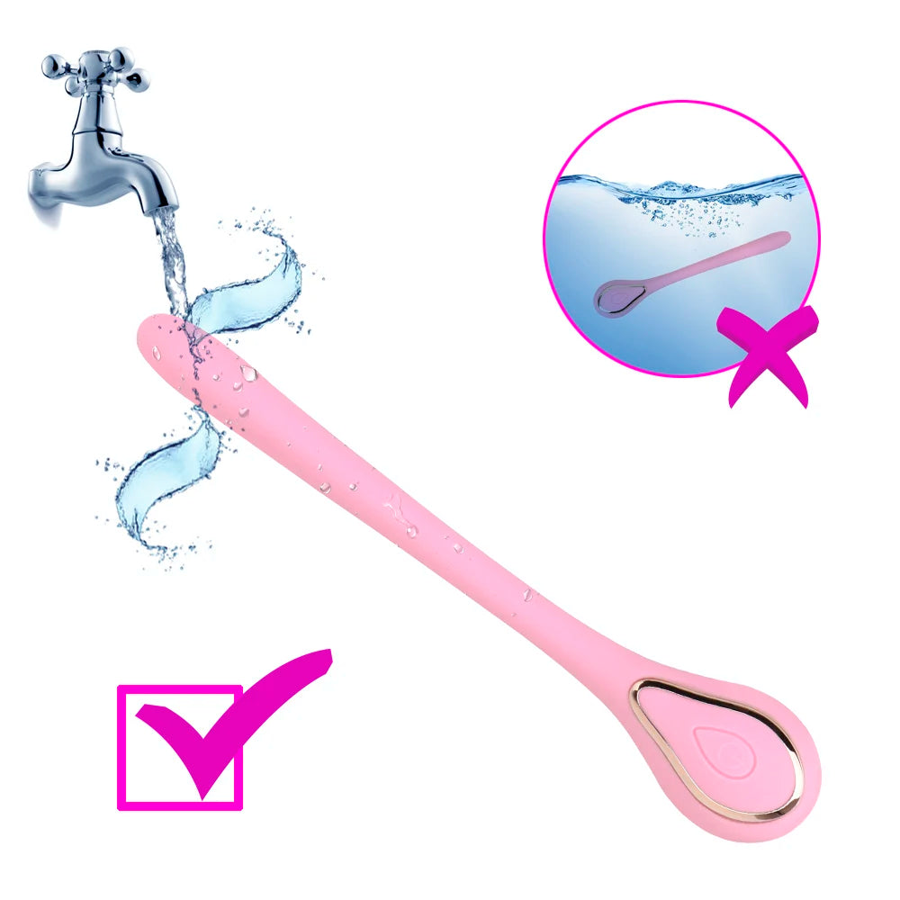 USB Rechargeable Clitoris Vagina Stimulation 10 Speeds G Spot Nipple Massager