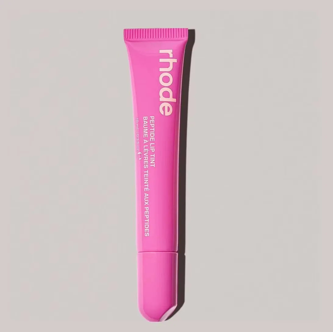 RHODE Lemontini Makeup Toiletry Bag Lip Gloss and Blusher Lip Oil Balm Blush Milk Essence Facial Cleanser