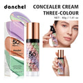 Three Color Cream Concealer Brightening Cream Liquid Concealer