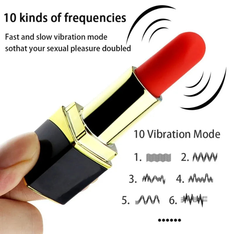 Mini Lipstick Vibrator