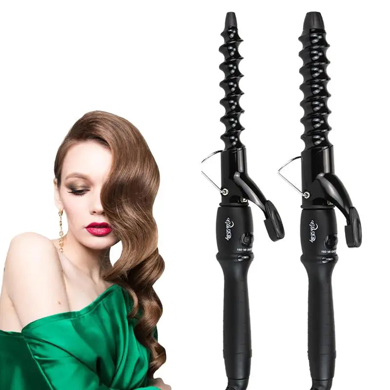 Hair Curlers Wave Spiral Electric Professional Ceramic Curling Iron