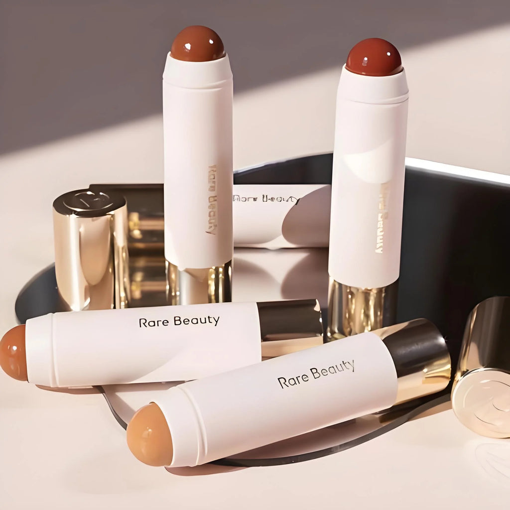 Rare Beauty Silky Three-dimensional Bronze Contour Stick Natural Matte Blusher Highlight Gloss