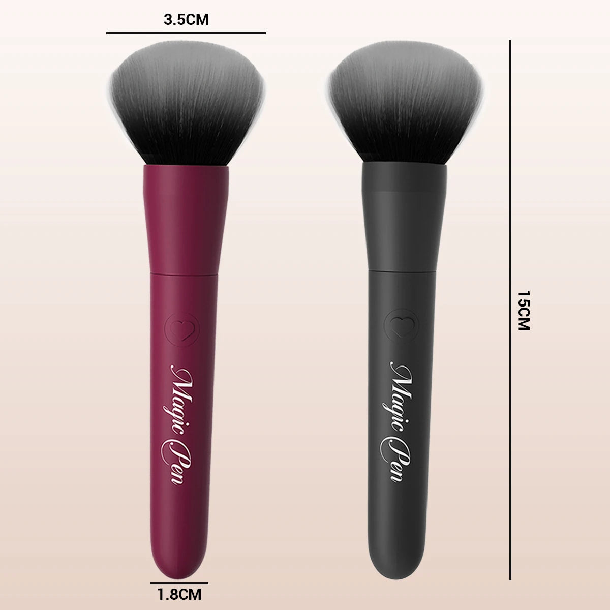Makeup Brush Vibrator USB Wireless Charging