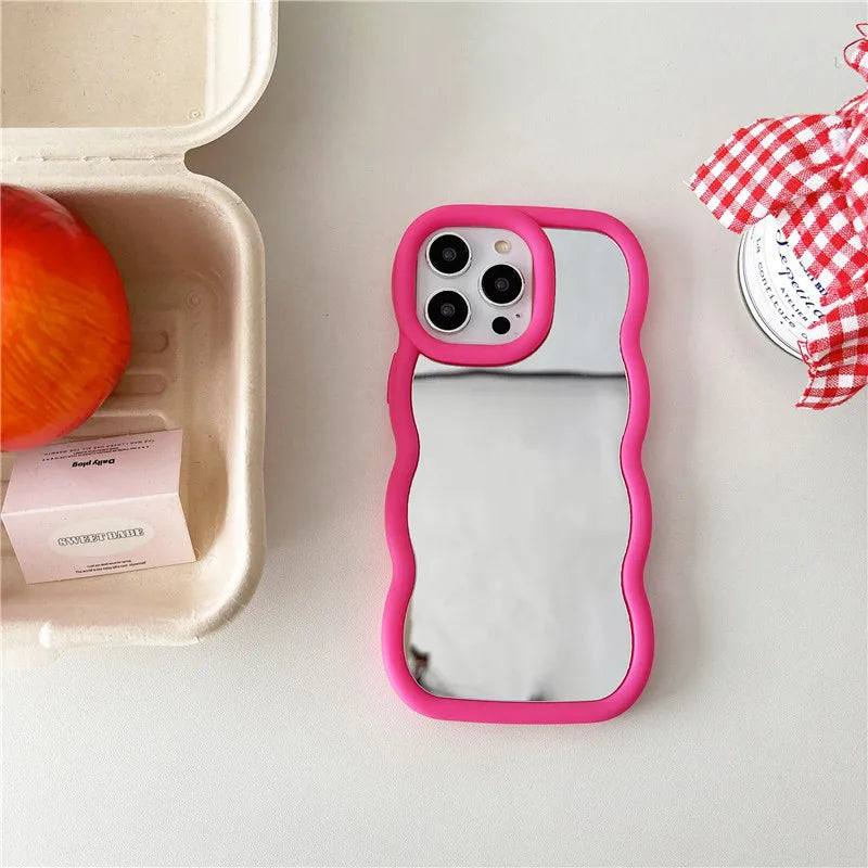Makeup lipstick Mirror frame Phone Case