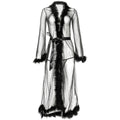 Sexy Chemise See Through Nightgown Robe