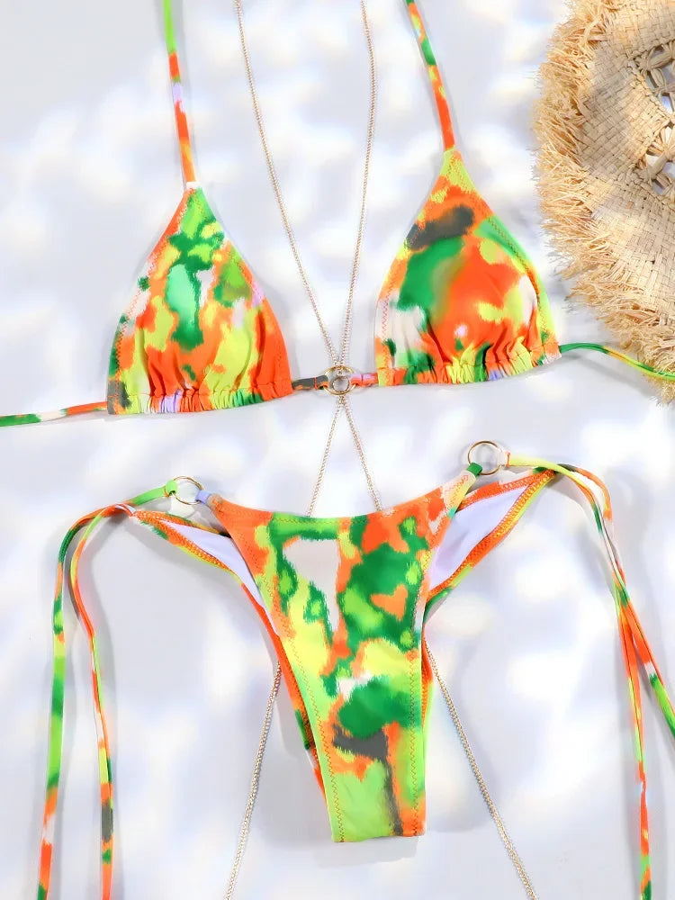 Micro Thongs Sexy Bikini Sets
