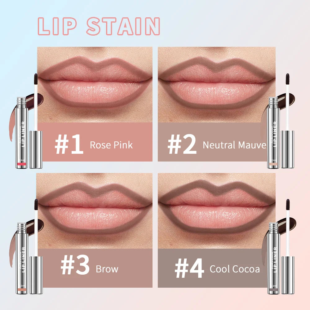 Lip Liner Peel Off Tattoo Lipgloss Waterproof Long Lasting Matte Lip Tint