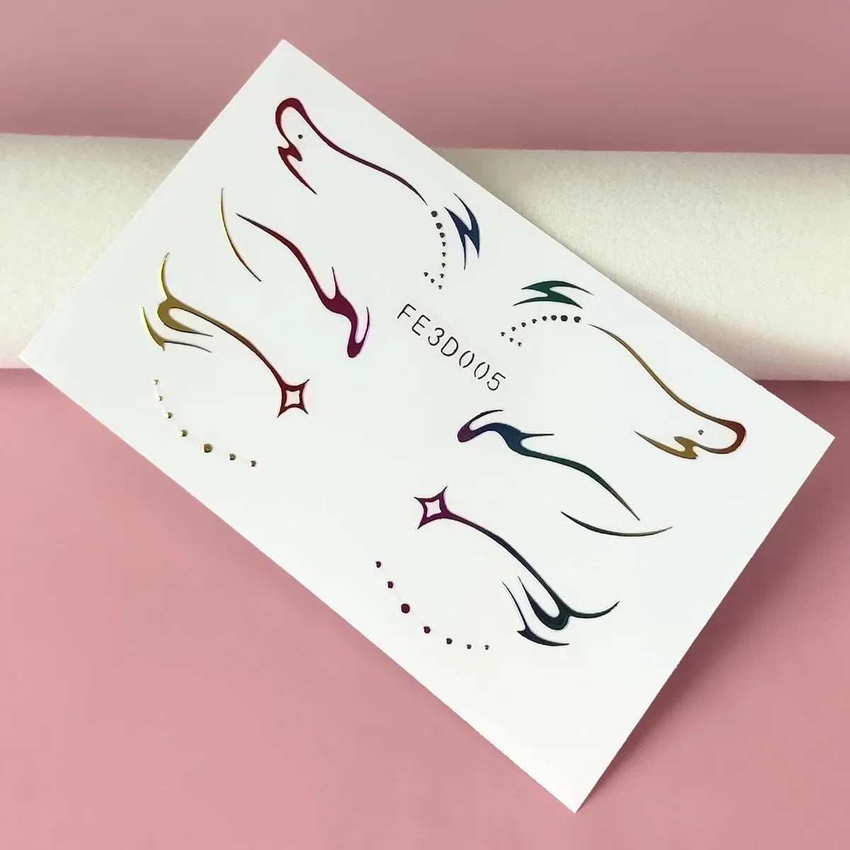 Decoration Stickers Laser Eye Eyeliner Eyebrows Decals