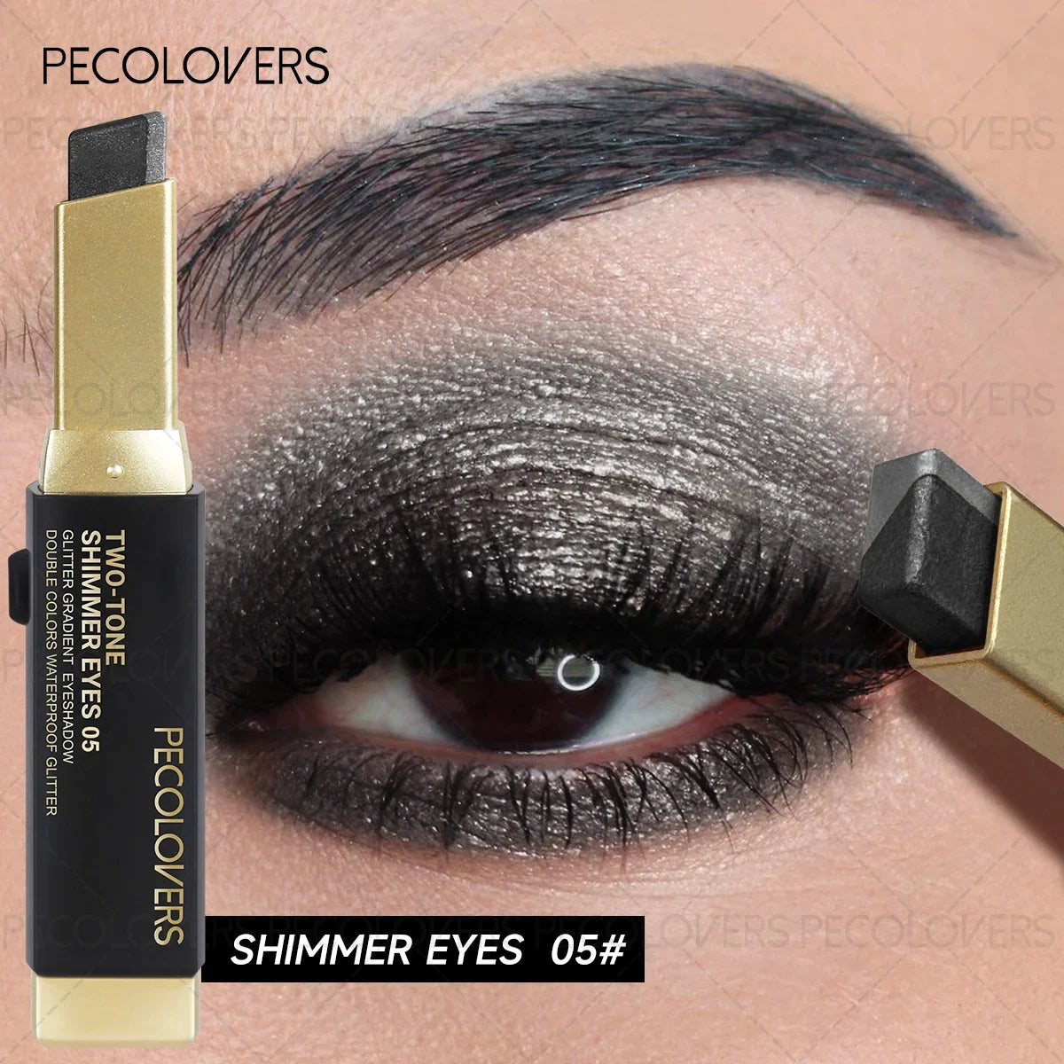 Metallic Shimmer Duo Eyeshadow Stick