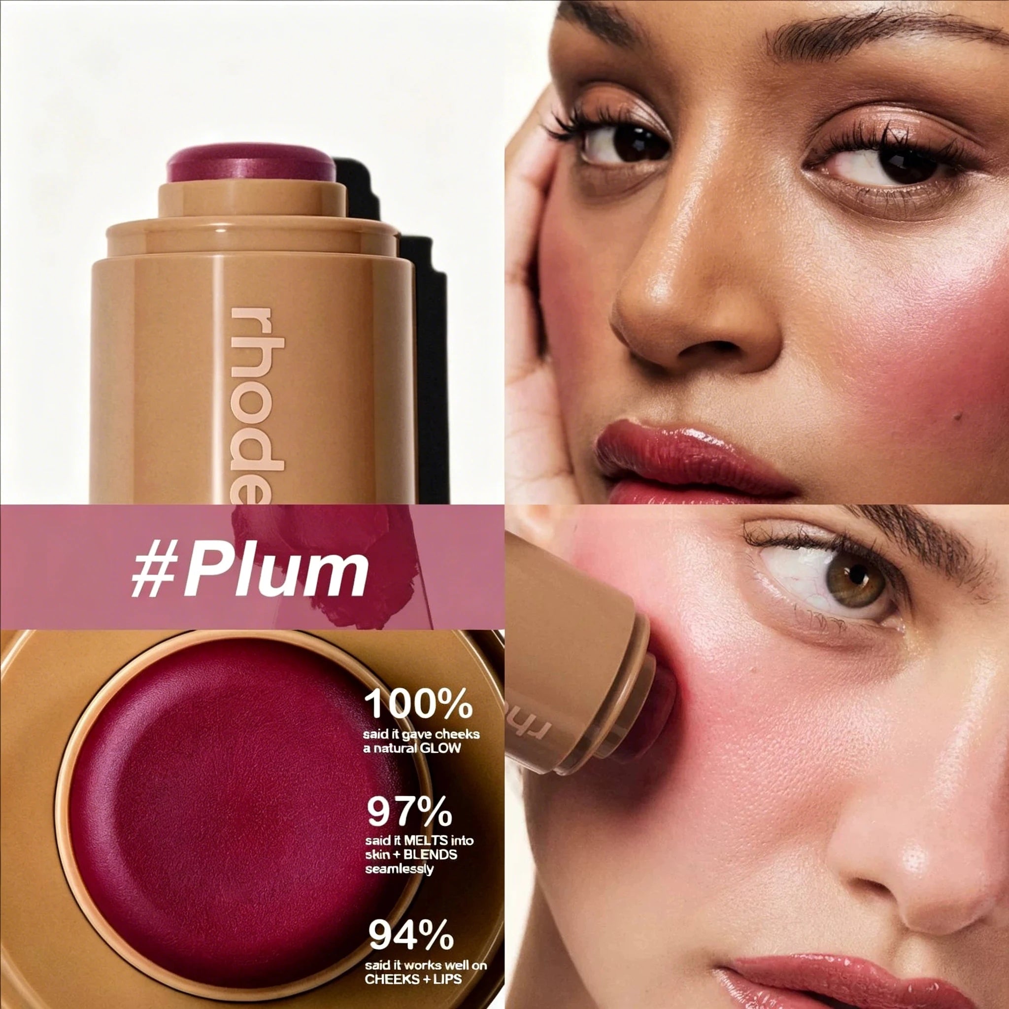 RHODE Spring Lip Gloss Lip Balm Smoothing Lipstick