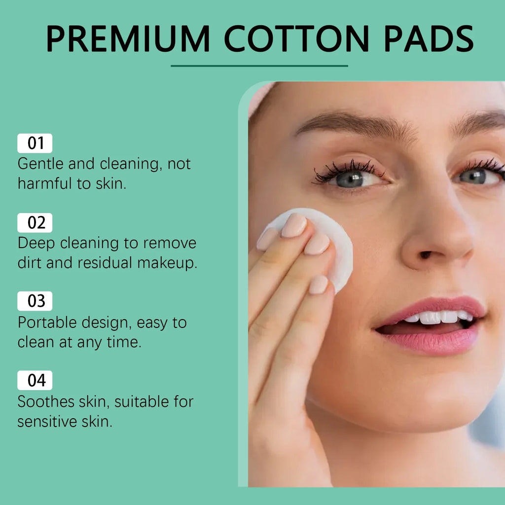 Moisturizing Facial Cleansing Oil Fresh Smooth Pore Cleaning Makeup Remover Pads Makeup Tools and Accessories