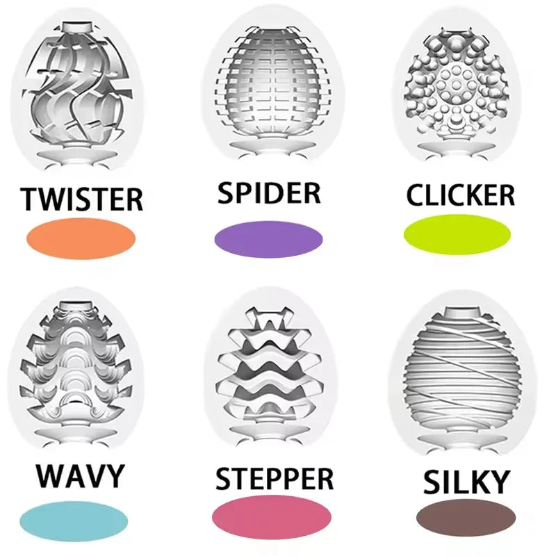 Male Masturbator Soft Pussy Egg Sex Toys Adult Toy
