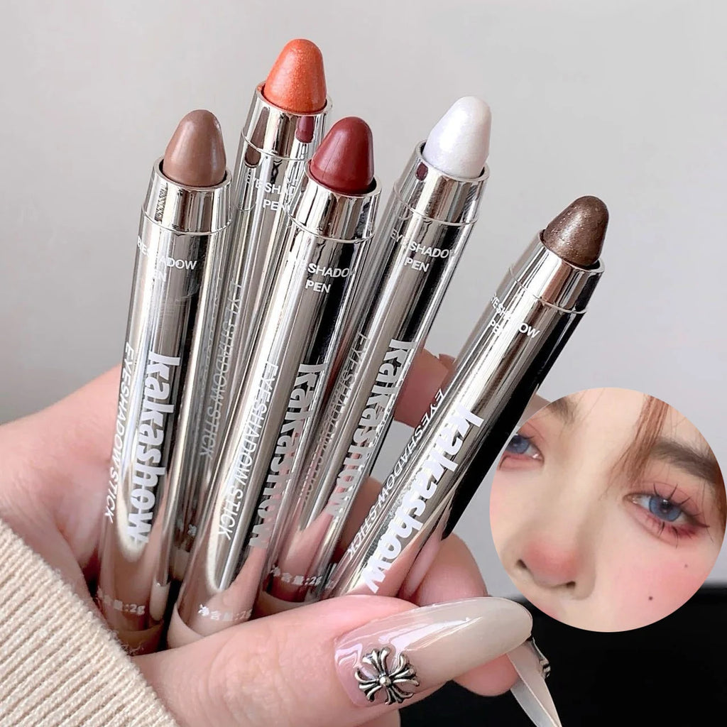 Metallic Glitter Eyeshadow Stick Matte Waterproof Shimmer High Gloss