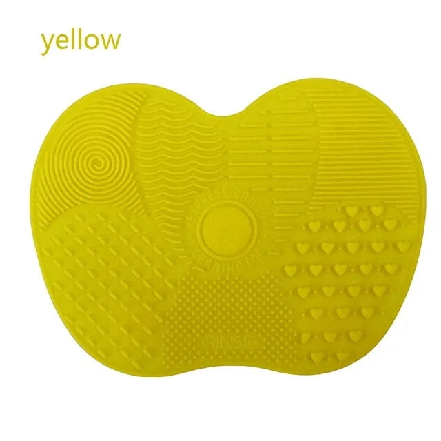 Silicone Brush Cleaner Cleaning Mat